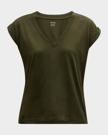 FRAME Easy V-Neck Tee