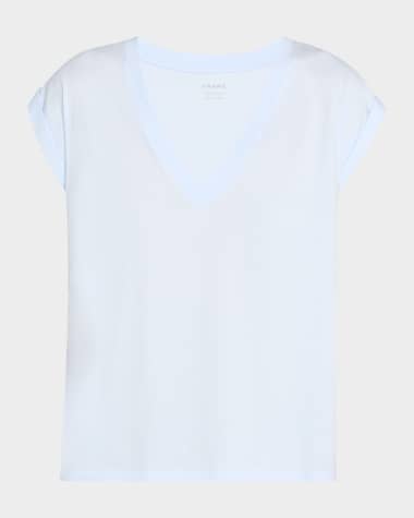 FRAME Easy V-Neck Tee