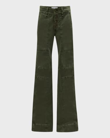 FRAME The Utility Slim Stacked Jeans