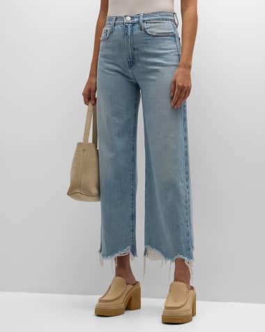FRAME Le Jane Wide Crop Jeans
