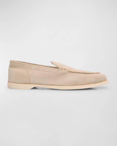 John Lobb Men's Pace Suede Loafers