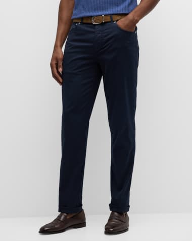 Gala - L-2 - Stretch Twill - Casual Cotton Pant - Marco Flat Front 