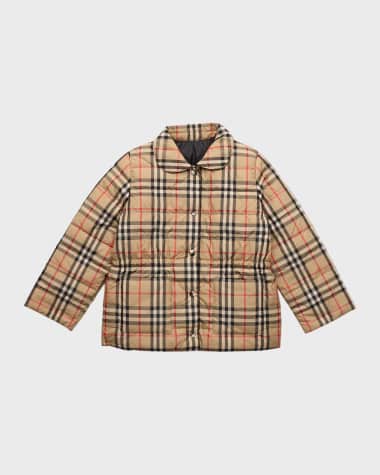 Burberry Kids TB Monogram Quilted Jacket (3-12 Years)