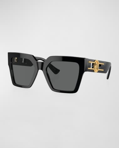 Versace Medusa Acetate Butterfly Sunglasses