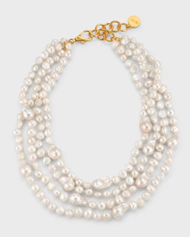 Neiman marcus top pearl necklace