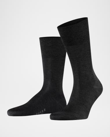 Falke Men's Tiago Cotton-Stretch Crew Socks