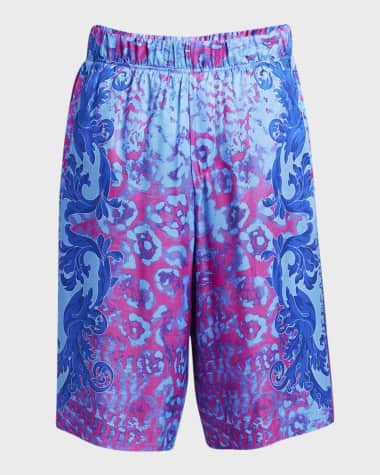 Versace Jeans Couture Men's Animal Baroque Shorts