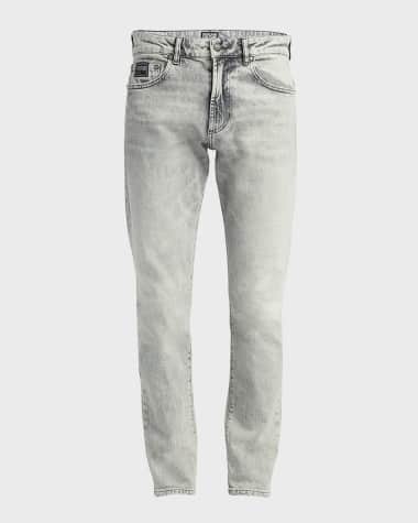 Versace Jeans Couture Men's Stonewashed Slim-Fit Jeans