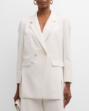 Kobi Halperin Valentina Side-Slit Double-Breasted Jacket