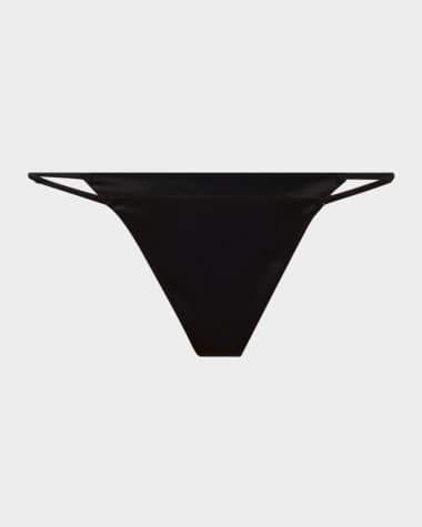Kiki De Montparnasse Tous Les Jours Stretch Silk G-String
