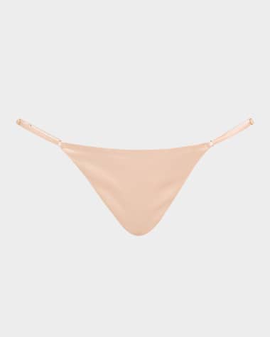 Kiki De Montparnasse Tous Les Jours Stretch Silk G-String