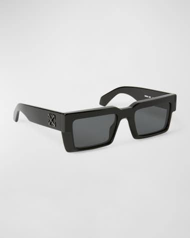 Off-White Moberly Acetate Rectangle Sunglasses