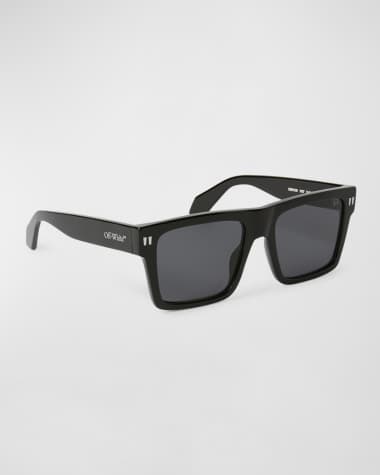 Off-White Men's Lawton Acetate Square Sunglasses
