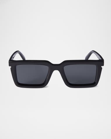 Off-White Men's Tucson Acetate Square Sunglasses