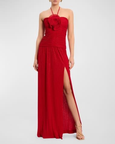 Neiman marcus red gown best sale