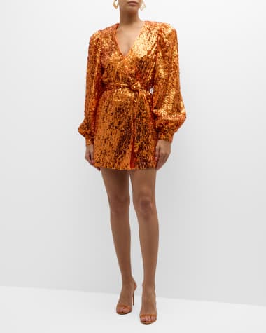 Alfani Petite 3/4-Sleeve Belted Shirtdress (Gold Sun, 2P) at