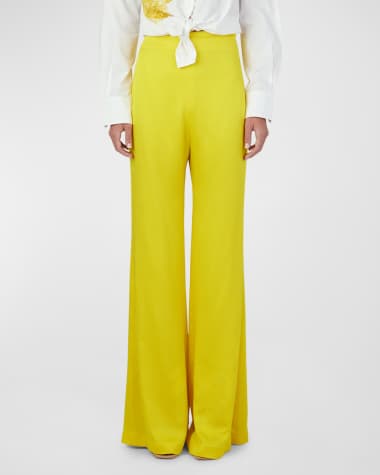 Silvia Tcherassi Palermo High-Rise Wide-Leg Pants