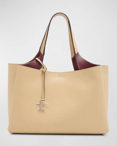 Tod's Medium Apa Leather Tote Bag