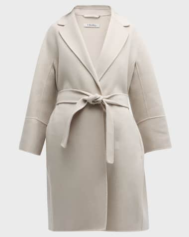 Max Mara Arona Self-Tie Wool Coat