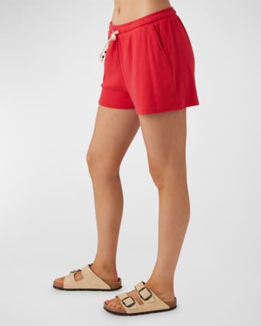 Sol Angeles Ribbed Drawstring Shorts