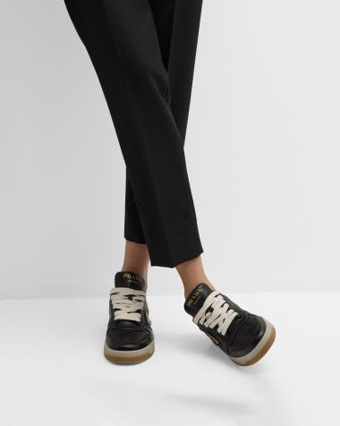 V-Neck Hardware One-Piece Swimsuit