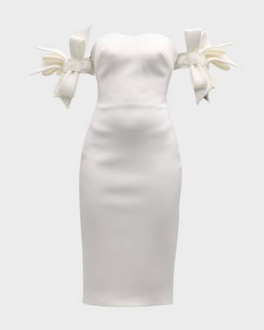 Neiman marcus new arrivals white cocktail dresses