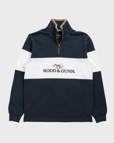 Rodd & Gunn Men's Foresters Peak Quarter-Zip Sweater