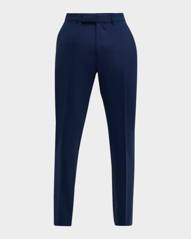 ZEGNA Men's High Performance Wool Pants