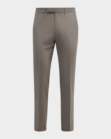 ZEGNA Men's High Performance Wool Pants