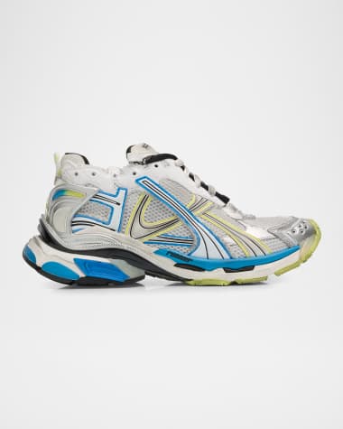 Balenciaga Men's Mesh Runner Sneakers