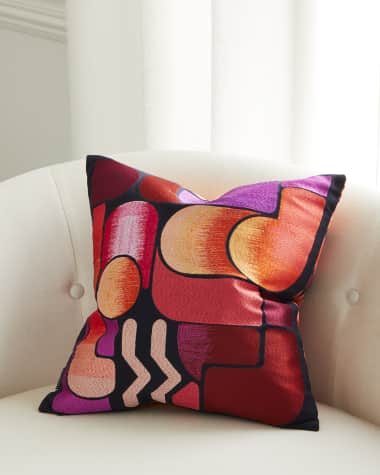 Christian Lacroix Lacroix Graphe Cushion, 18" Square