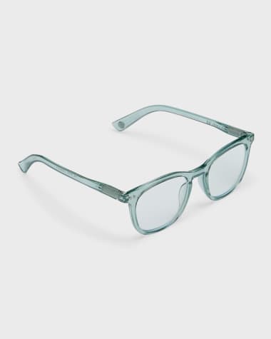 The Book Club The Whirl Acetate Square Reading Glasses