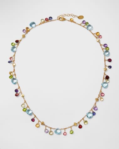 Marco Bicego 18K Yellow Gold Single-Strand Amethyst Paradise Necklace
