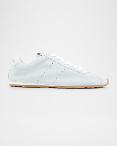 Miu Miu Suede Bicolor Retro Trainer Sneakers