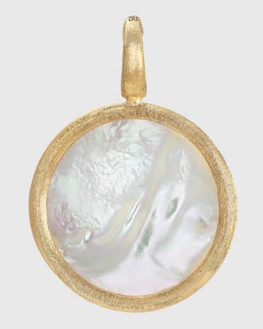 Marco Bicego 18k Jaipur Yellow Gold Medium Mother-of-Pearl Pendant
