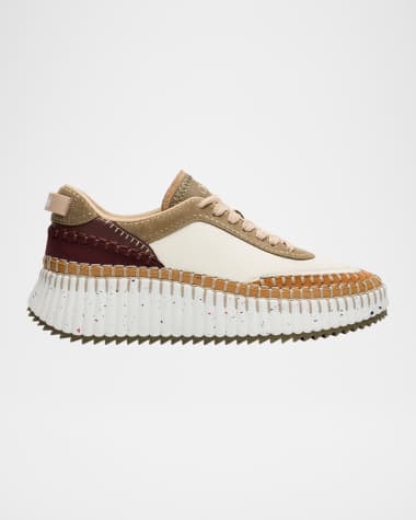 Chloe Nama Stitch Walking Sneakers