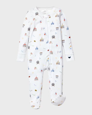 Kid's Twill Pajama Set in Birthday Wishes – Petite Plume