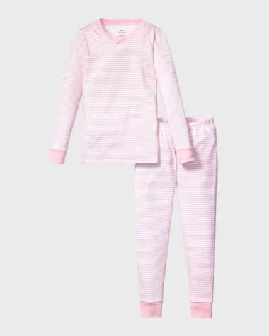 Petite Plume Kid's Pima Cotton Snug Fit Pajama Set, Size 2-14