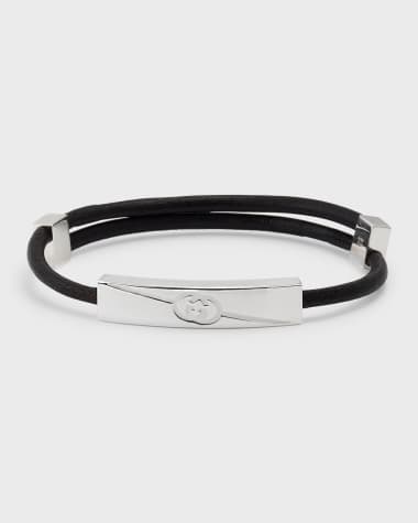 Gucci Men's Gucci Tag Bracelet, Silver