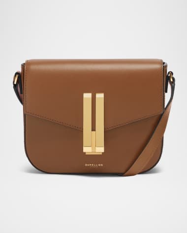 DeMellier The Small Vancouver Leather Crossbody Bag