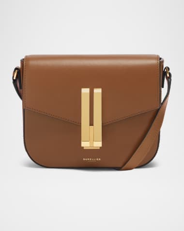 DeMellier The Small Vancouver Leather Crossbody Bag