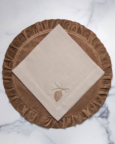 Arte Italica Pinecone Napkins, Set of 4