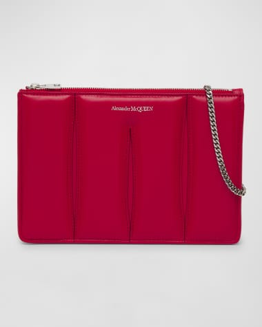 Alexander mcqueen deals red purse