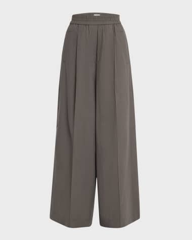 Brunello Cucinelli WOMAN SPORT PANTS - Grey