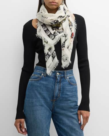 Alexander McQueen Scarves Accessories at Neiman Marcus