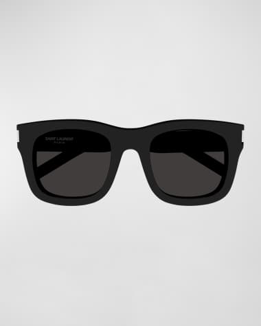 Saint Laurent Monceau Acetate Square Sunglasses
