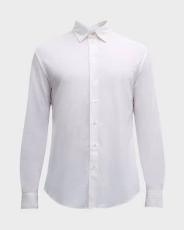 Armani Collezioni Short Sleeve Linen Shirt White, $275