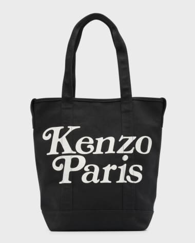 Kenzo Men's Cotton Logo Tote Bag