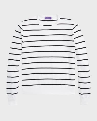 Ralph Lauren Purple Label Men's Striped Crew Sweater