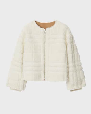 Burberry Girl's Freya Fleece Jacket, Size 3-14